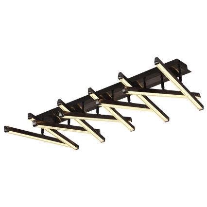 Lámpara de techo LED regulable LED/125W/230V 3000-6500K + control remoto
