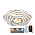 Lámpara de techo LED regulable LED/125W/230V 3000-6500K + mando a distancia