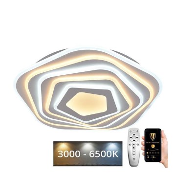 Lámpara de techo LED regulable LED/125W/230V 3000-6500K + mando a distancia