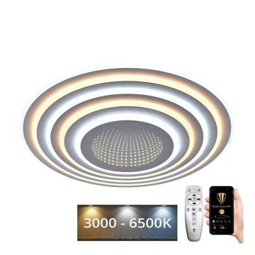 Lámpara de techo LED regulable LED/140W/230V 3000-6500K + mando a distancia