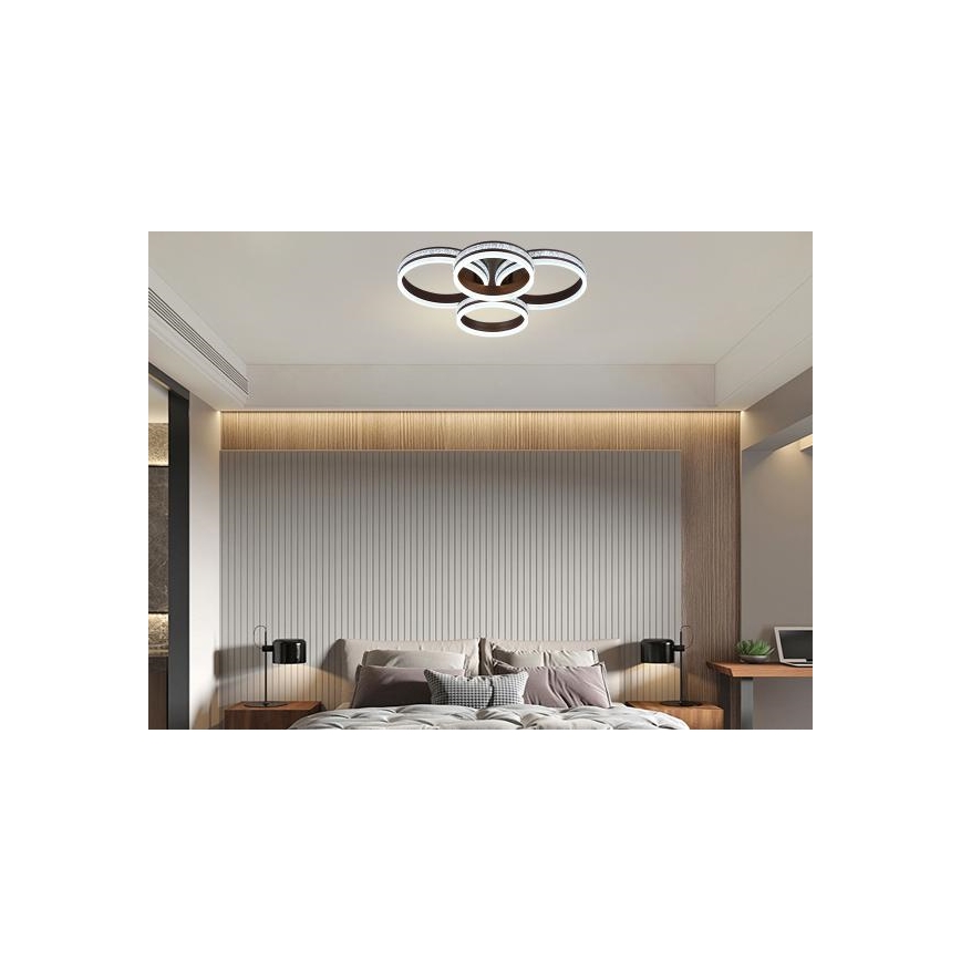 Lámpara de techo LED regulable LED/150W/230V 3000-6500K + mando a distancia