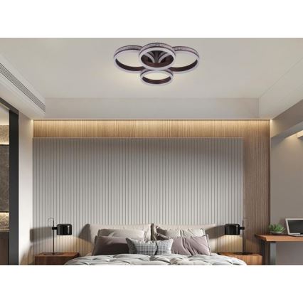 Lámpara de techo LED regulable LED/150W/230V 3000-6500K + mando a distancia