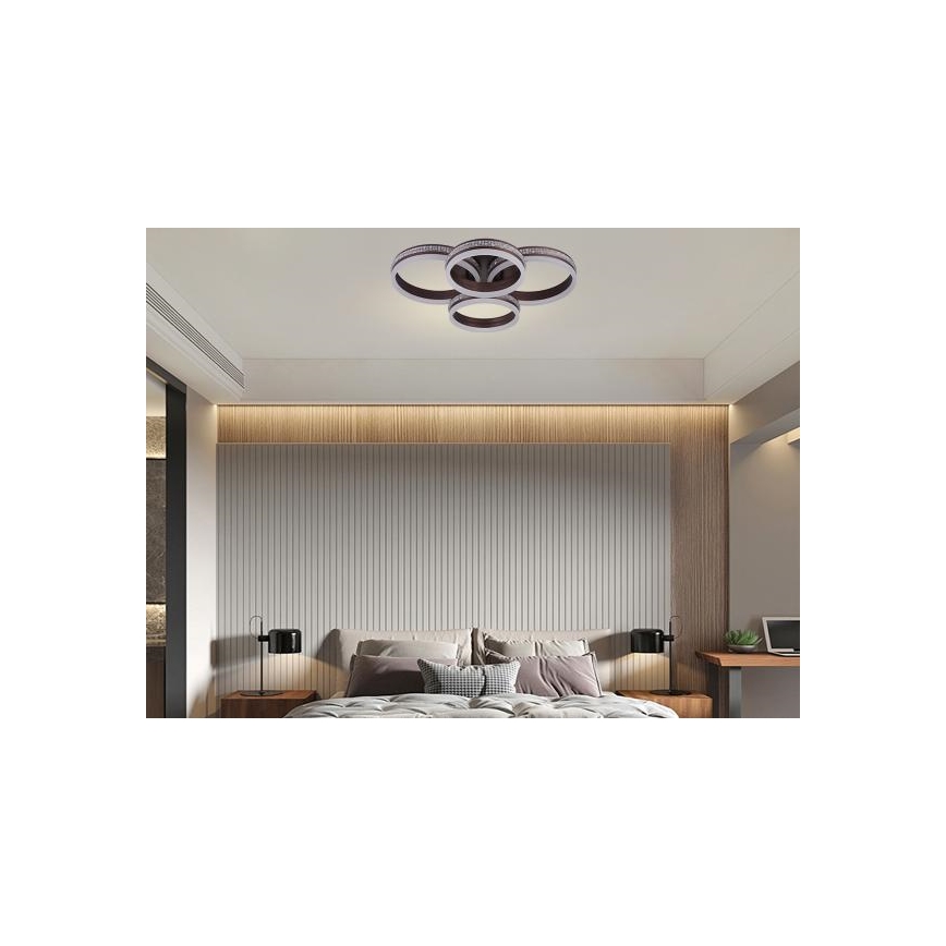 Lámpara de techo LED regulable LED/150W/230V 3000-6500K + mando a distancia