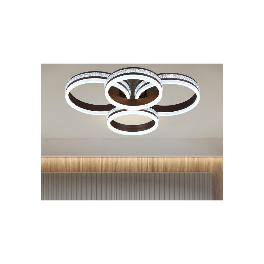 Lámpara de techo LED regulable LED/150W/230V 3000-6500K + mando a distancia