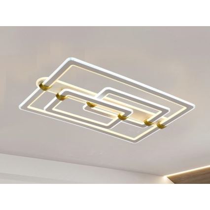 Lámpara de techo LED regulable LED/280W/230V 3000-6500K + mando a distancia