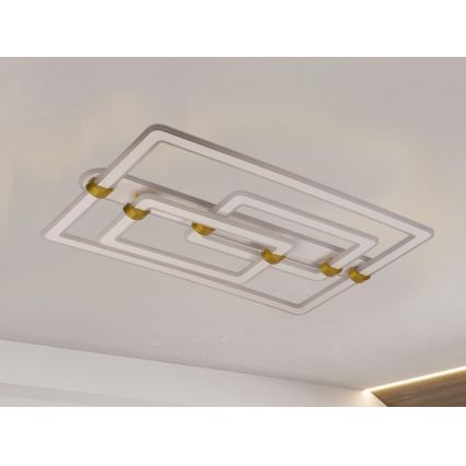 Lámpara de techo LED regulable LED/280W/230V 3000-6500K + mando a distancia