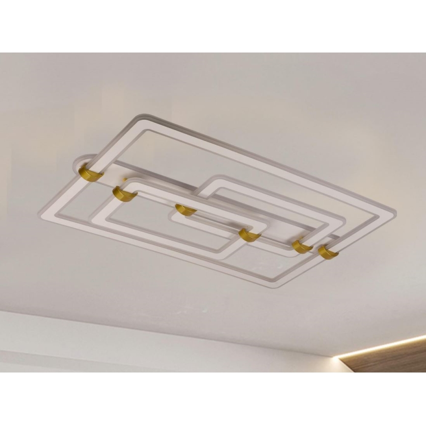 Lámpara de techo LED regulable LED/280W/230V 3000-6500K + mando a distancia