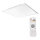 Lámpara de techo LED regulable LED/40W/230V 2700K-6000K cuadrada + mando a distancia