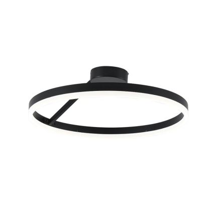 Lámpara de techo LED regulable LED/40W/230V 3000-6500K negro + control remoto