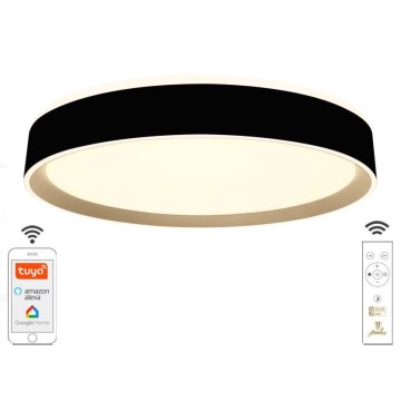Lámpara de techo LED regulable LED/48W/230V 2700-6500K Wi-Fi Tuya + mando a distancia
