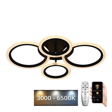 Lámpara de techo LED regulable LED/50W/230V 3000-6500K + mando a distancia