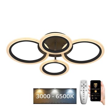 Lámpara de techo LED regulable LED/50W/230V 3000-6500K + mando a distancia