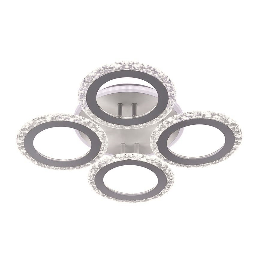 Lámpara de techo LED regulable LED/55W/230V 3000-6500K + control remoto