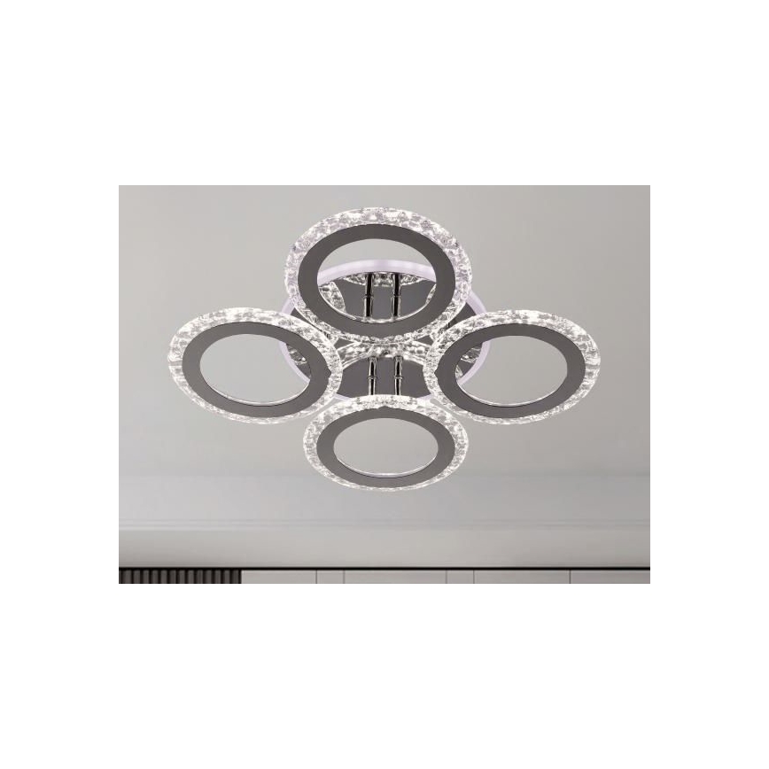 Lámpara de techo LED regulable LED/55W/230V 3000-6500K + control remoto