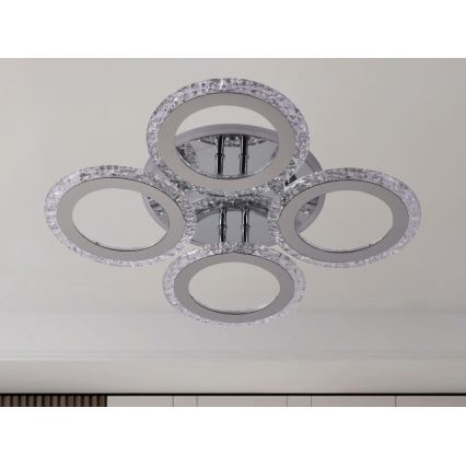 Lámpara de techo LED regulable LED/55W/230V 3000-6500K + control remoto