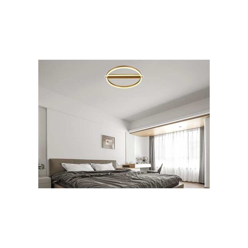 Lámpara de techo LED regulable LED/60W/230V 3000-6500K + mando a distancia