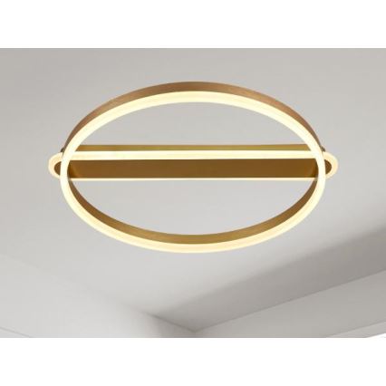 Lámpara de techo LED regulable LED/60W/230V 3000-6500K + mando a distancia