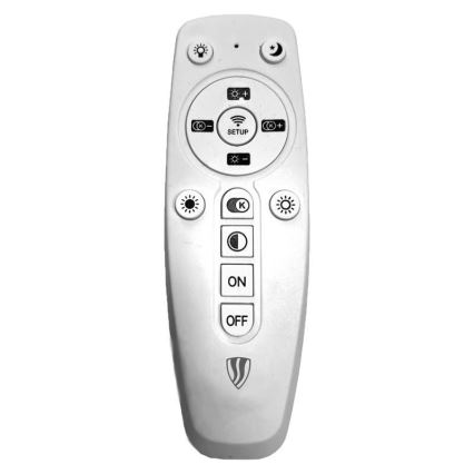 Lámpara de techo LED regulable LED/65W/230V 3000-6500K blanco + mando a distancia