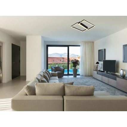 Lámpara de techo LED regulable LED/65W/230V 3000-6500K + mando a distancia