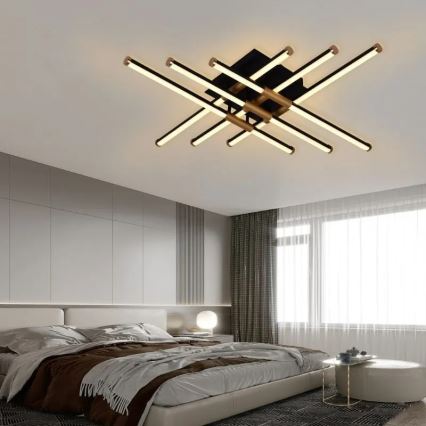 Lámpara de techo LED regulable LED/70W/230V 3000-6500K + control remoto