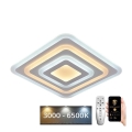 Lámpara de techo LED regulable LED/80W/230V 3000-6500K + mando a distancia