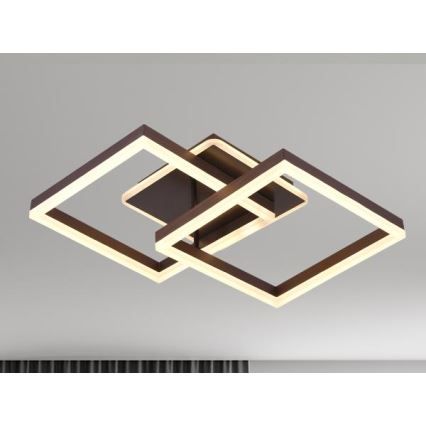 Lámpara de techo LED regulable LED/80W/230V 3000-6500K + mando a distancia