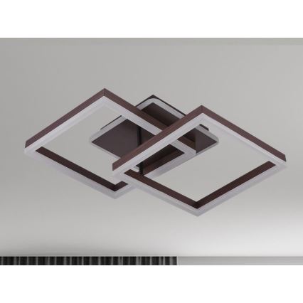 Lámpara de techo LED regulable LED/80W/230V 3000-6500K + mando a distancia