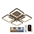 Lámpara de techo LED regulable LED/85W/230V 3000-6500K + mando a distancia