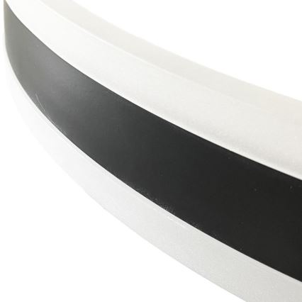 Lámpara de techo LED regulable LED/86W/230V 3000-6500K negro + control remoto