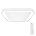 Lámpara de techo LED regulable QUADRO LED/38W/230V 3000-6000K blanca + mando a distancia