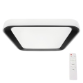 Lámpara de techo LED regulable QUADRO LED/66W/230V 3000-6000K blanca/negra + mando a distancia