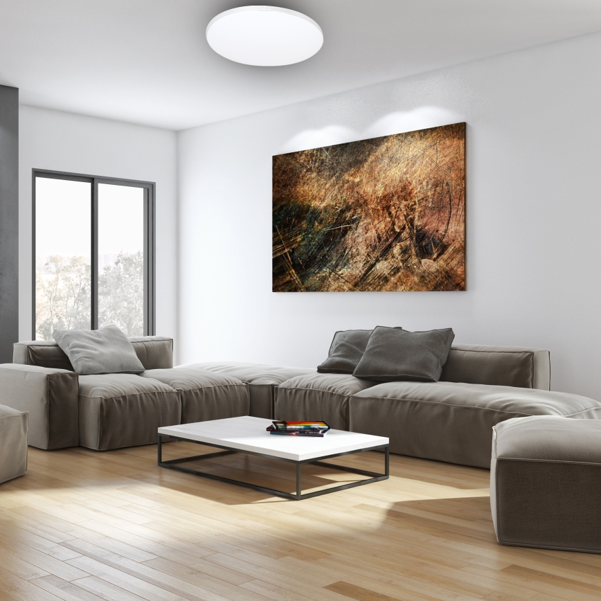 Lámpara de techo LED regulable SIENA LED/68W/230V + mando a distancia
