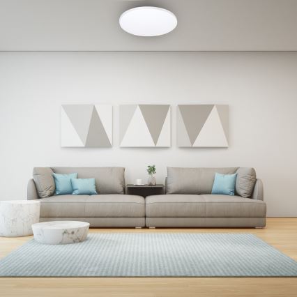 Lámpara de techo LED regulable SIENA LED/68W/230V + mando a distancia