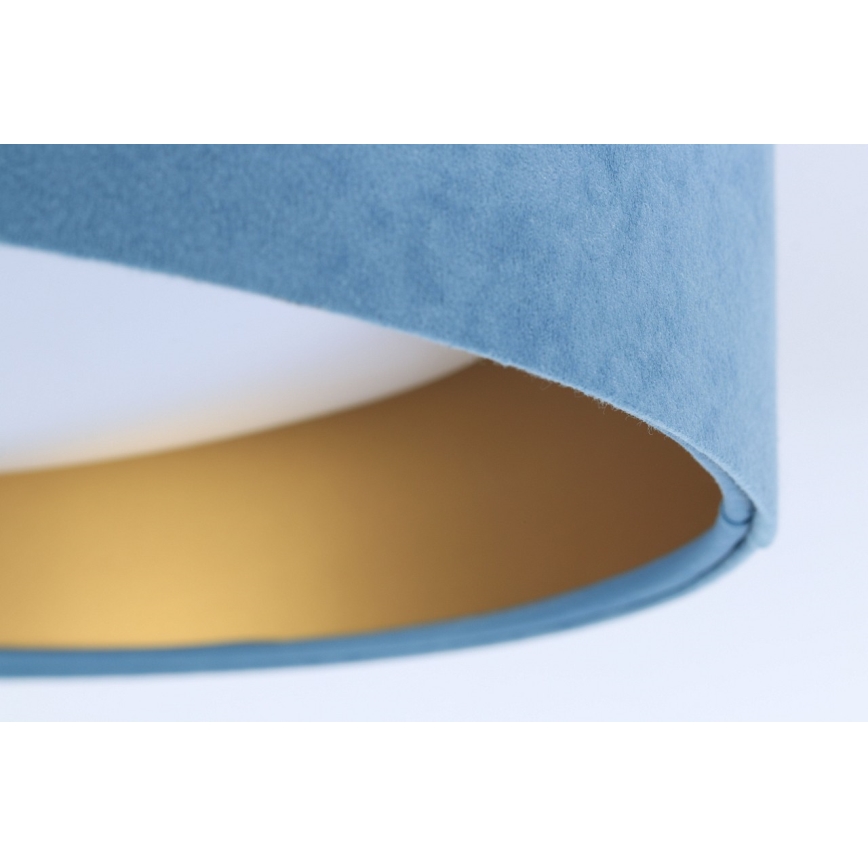 Lámpara de techo LED regulable SMART GALAXY LED/24W/230V diámetro 44 cm azul claro/dorado 3000-6500K + mando a distancia