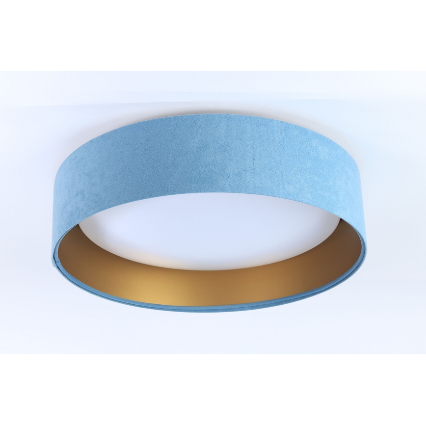 Lámpara de techo LED regulable SMART GALAXY LED/24W/230V diámetro 44 cm azul claro/dorado 3000-6500K + mando a distancia