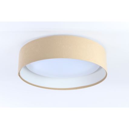 Lámpara de techo LED regulable SMART GALAXY LED/24W/230V diámetro 44 cm beige/blanco 3000-6500K + mando a distancia