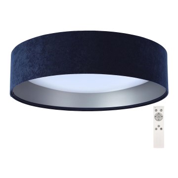 Lámpara de techo LED regulable SMART GALAXY LED/24W/230V diámetro 44 cm azul/plata 3000-6500K + mando a distancia