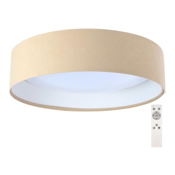 Lámpara de techo LED regulable SMART GALAXY LED/24W/230V diámetro 44 cm beige/blanco 3000-6500K + mando a distancia