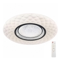 Lámpara de techo LED regulable TOKYO LED/48W/230V + mando a distancia
