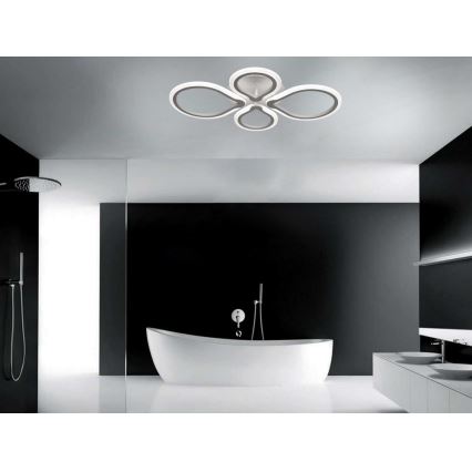 Lámpara de techo LED regulable TRIESTE 1xLED/52W/230V + mando a distancia