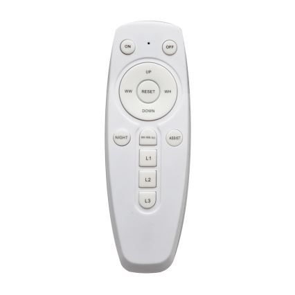 Lámpara de techo LED regulable TRIESTE 1xLED/52W/230V + mando a distancia