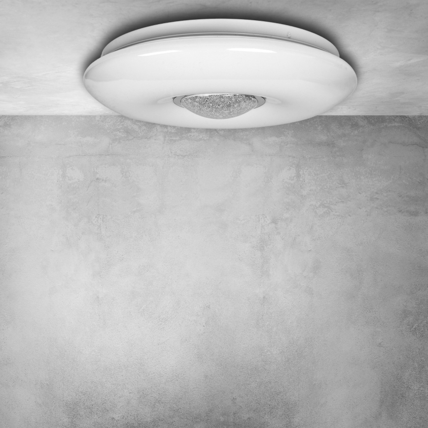 Lámpara de techo LED regulable VELA LED/24W/230V + mando a distancia