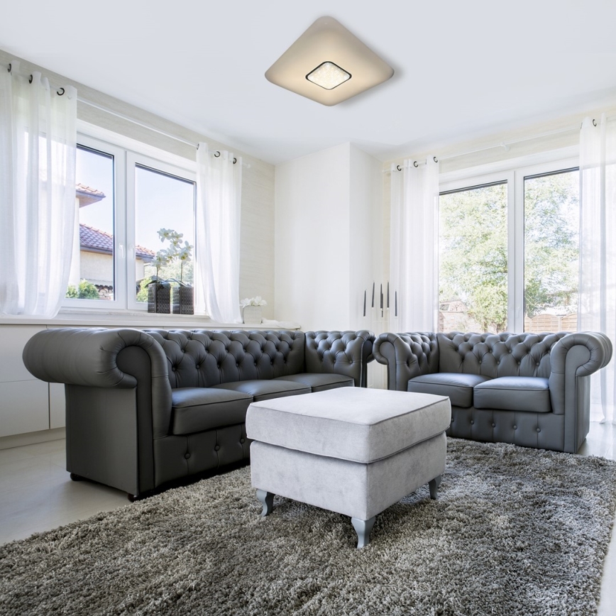 Lámpara de techo LED regulable YAX LED/24W/230V + mando a distancia