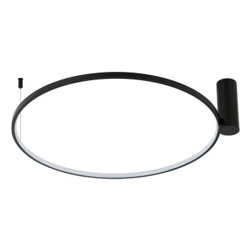 Lámpara de techo LED RING S LED/34W/230V 3000/4000/6000K Ø 60 cm negra