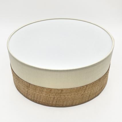 Lámpara de techo LED SIRJA BOHO LED/20W/230V 4000K diámetro 35 cm beige/crema