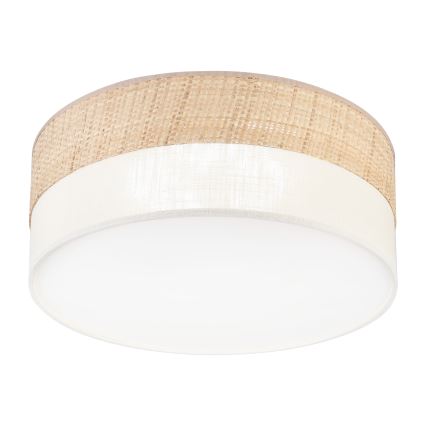Lámpara de techo LED SIRJA BOHO LED/20W/230V 4000K diámetro 35 cm beige/crema