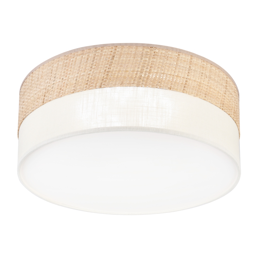 Lámpara de techo LED SIRJA BOHO LED/20W/230V 4000K diámetro 35 cm beige/crema