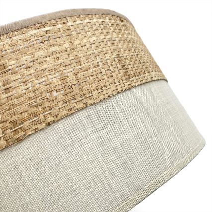 Lámpara de techo LED SIRJA BOHO LED/20W/230V 4000K diámetro 35 cm beige/crema