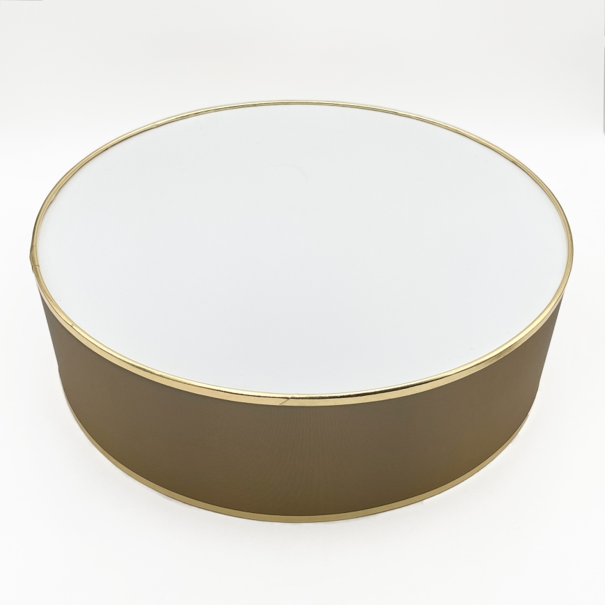 Lámpara de techo LED SIRJA LED/20W/230V 4000K Ø 35 cm marrón/dorado