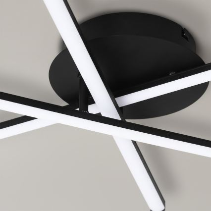 Lámpara de techo LED STICK LED/12W/230V negra